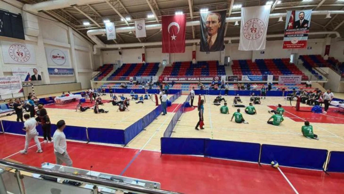 Oturarak Voleybol 1. Ligi 2. etap müsabakaları Karabük'te başladı