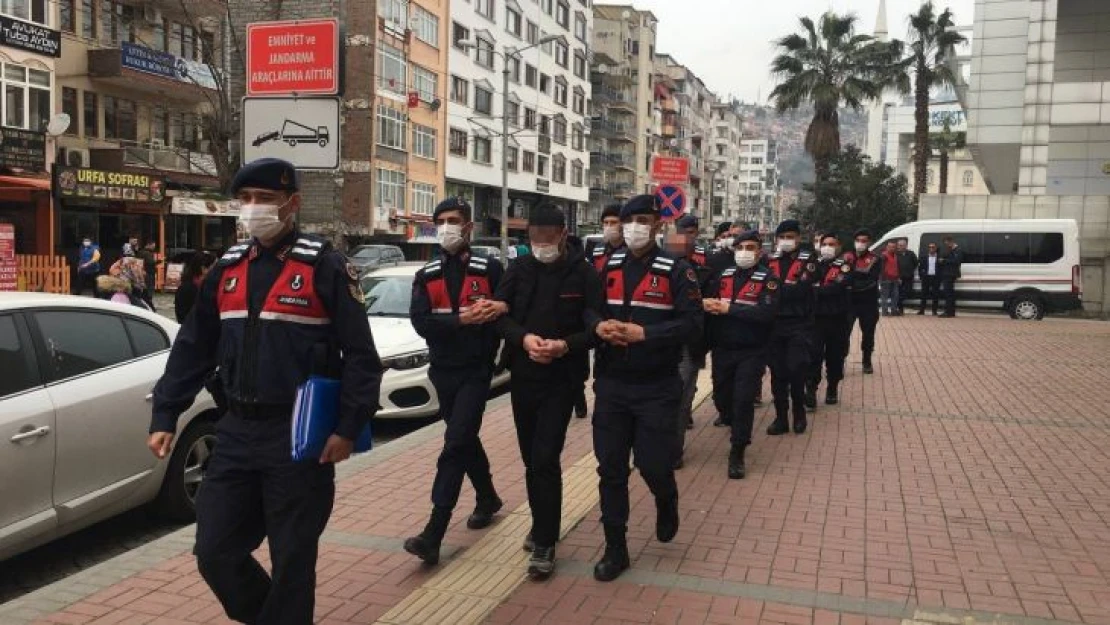 PKK'lı teröristlere finansman sağlayan 5 şüpheli adliyeye sevk edildi