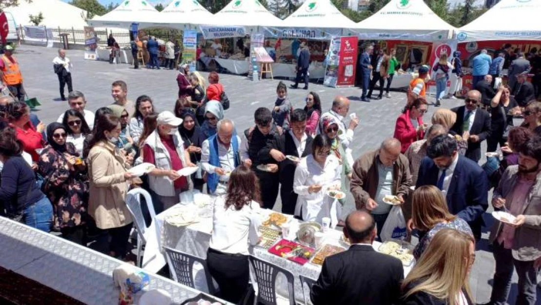 Polatlı yemekleri Türk mutfağı haftası etkinliklerinde büyük ilgi gördü