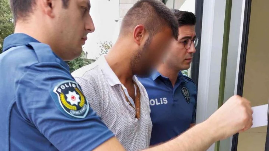 Polise bıçak çektiği iddia edilen şahsa adli kontrol