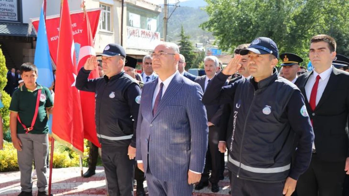 Pozantı'nın gurur ve onur günü coşkuyla kutlandı