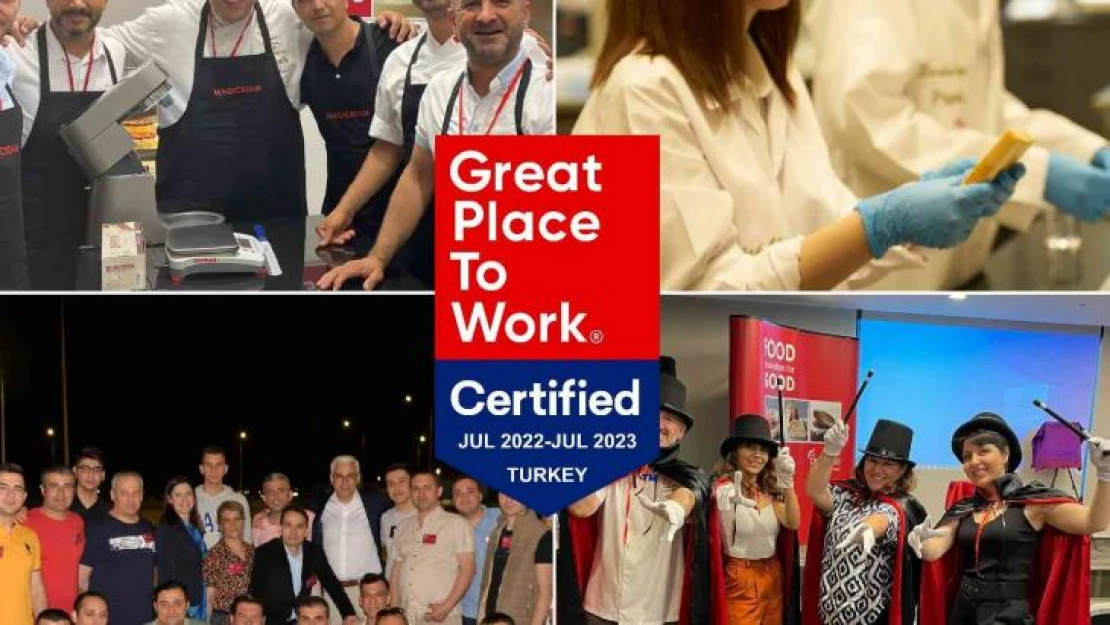 Puratos Türkiye, Great Place to Work Sertifikasyonu'nu tamamladı