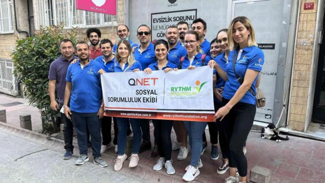 QNET, evsiz ve yoksul bireylere gıda dağıtımı çalışmalarında yer aldı