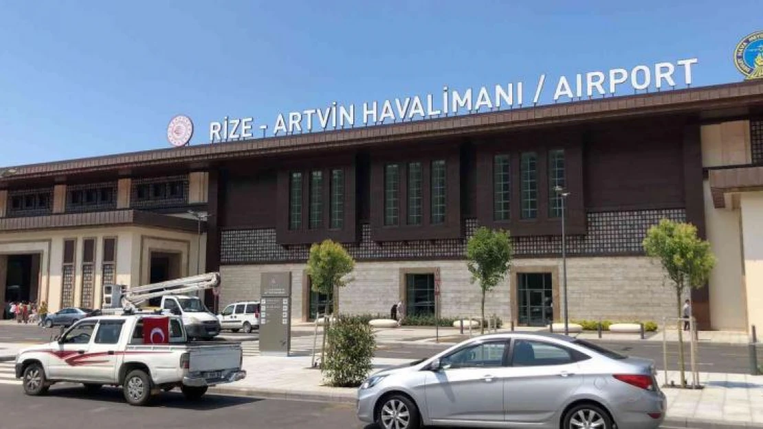 Rize - Artvin Havalimanı'nı 278 bin 272 yolcu kullandı