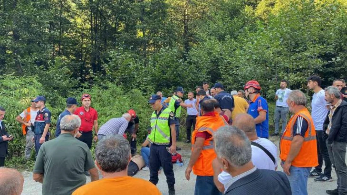 Rize'de kaybolan işçi baygın halde bulundu