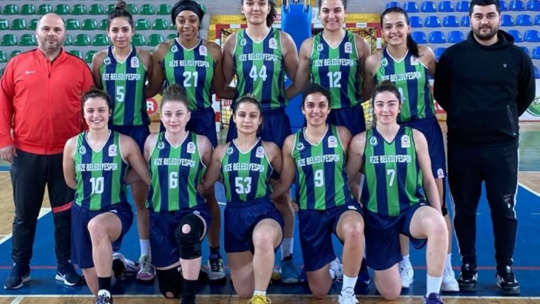 Rizeli kadın basketçiler Süper Lig yolunda