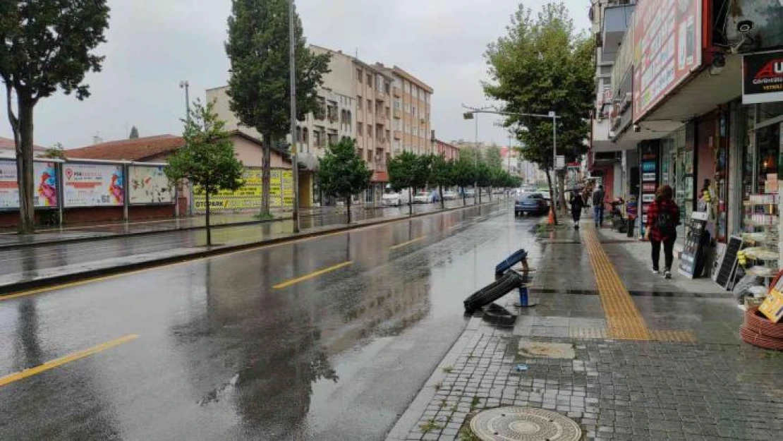 Sakarya'da yağış etkili oluyor