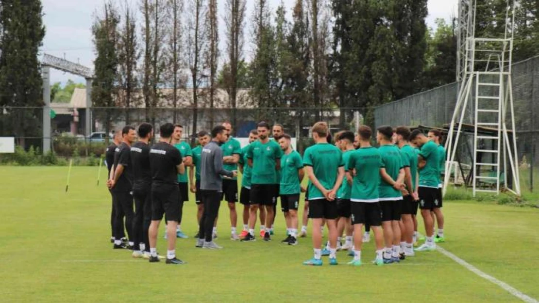 Sakaryaspor, sezonun ilk antrenmanına çıktı