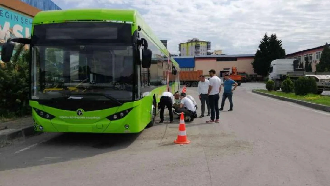 Samsun'da elektrikli otobüs dönemi başlıyor