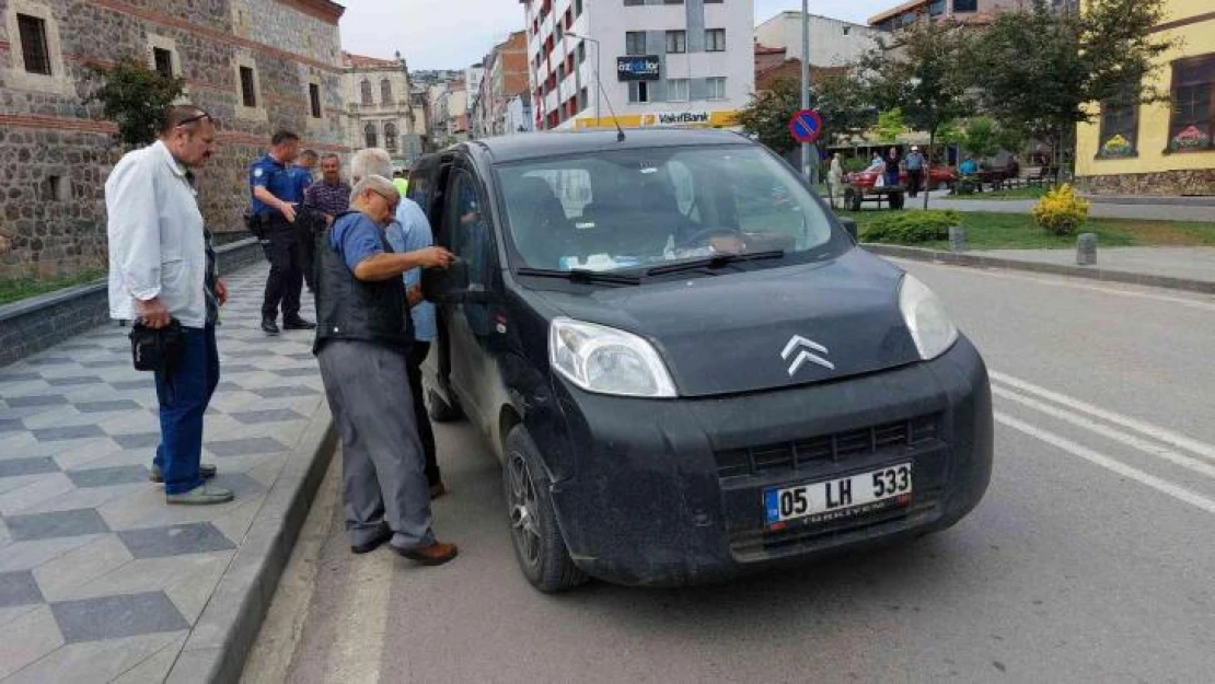 Samsun'da trafik kazası: 1 yaralı