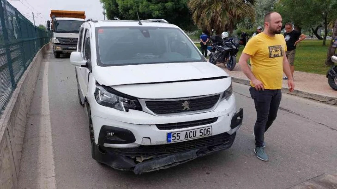 Samsun'da trafik kazası: 5 yaralı