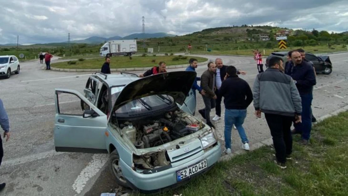 Samsun'da trafik kazası: 6 yaralı