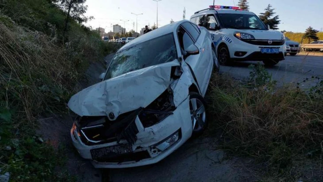 Samsun'da zincirleme kaza: 2'si polis 9 yaralı