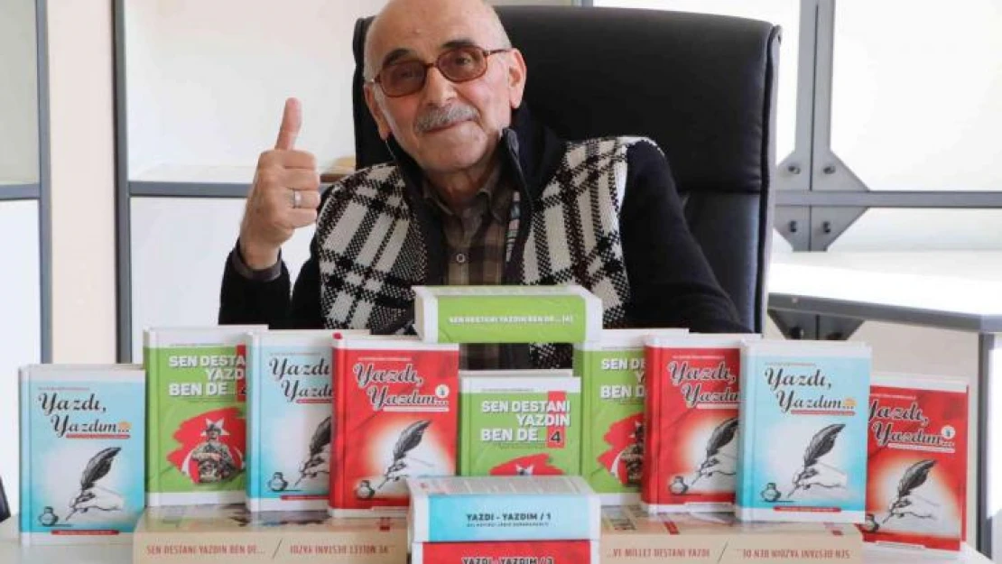 Samsunlu yazardan 'Guinness'lik rekor: 14 yılda 2 bin köşe yazısı, 21'i yayınlanmış 34 kitap