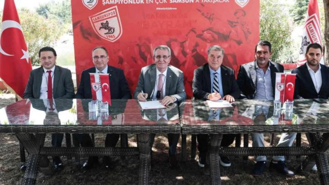 Samsunspor iş dünyası ile protokol imzaladı