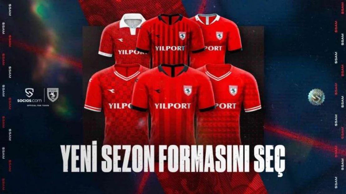 Samsunspor'un formasını taraftar seçecek