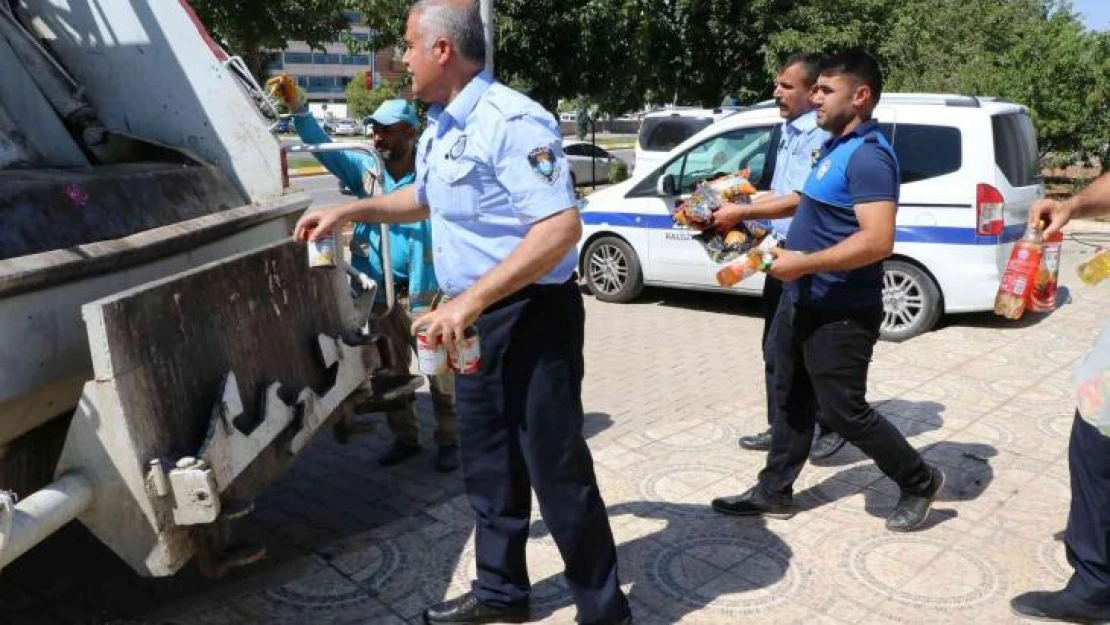 Şanlıurfa'da son kullanım tarihi geçmiş binlerce ürün imha edildi