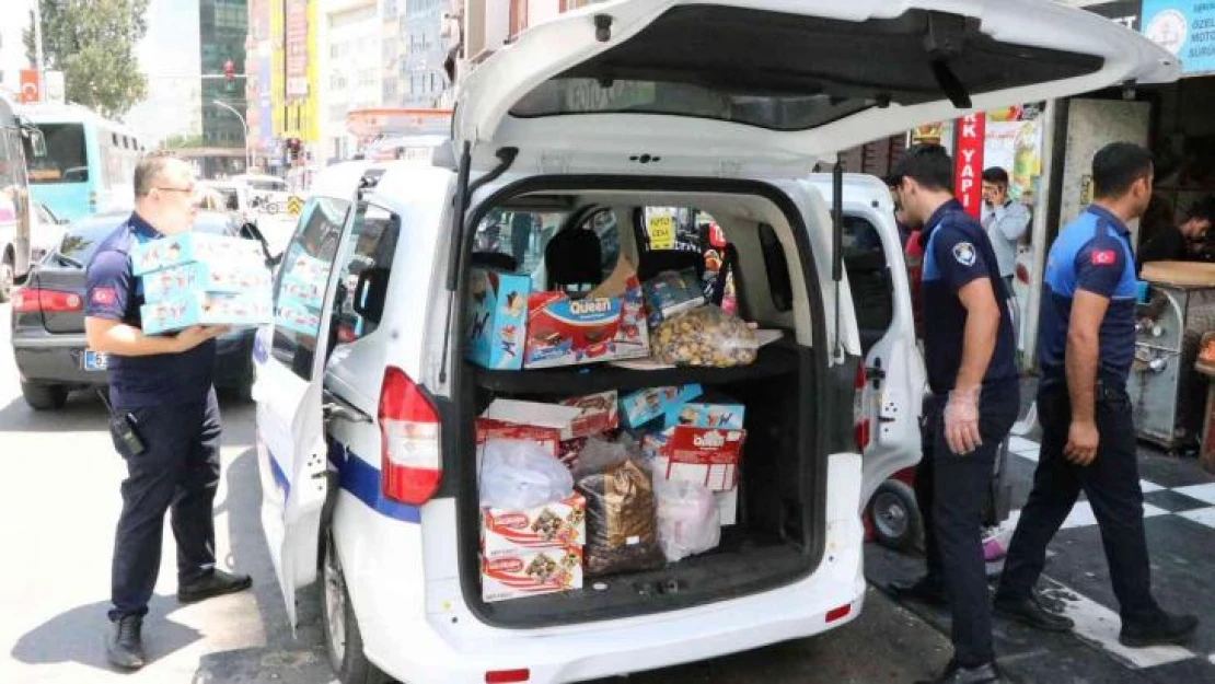 Şanlıurfa'da son kullanım tarihi geçmiş şeker ve çikolata ele geçirildi