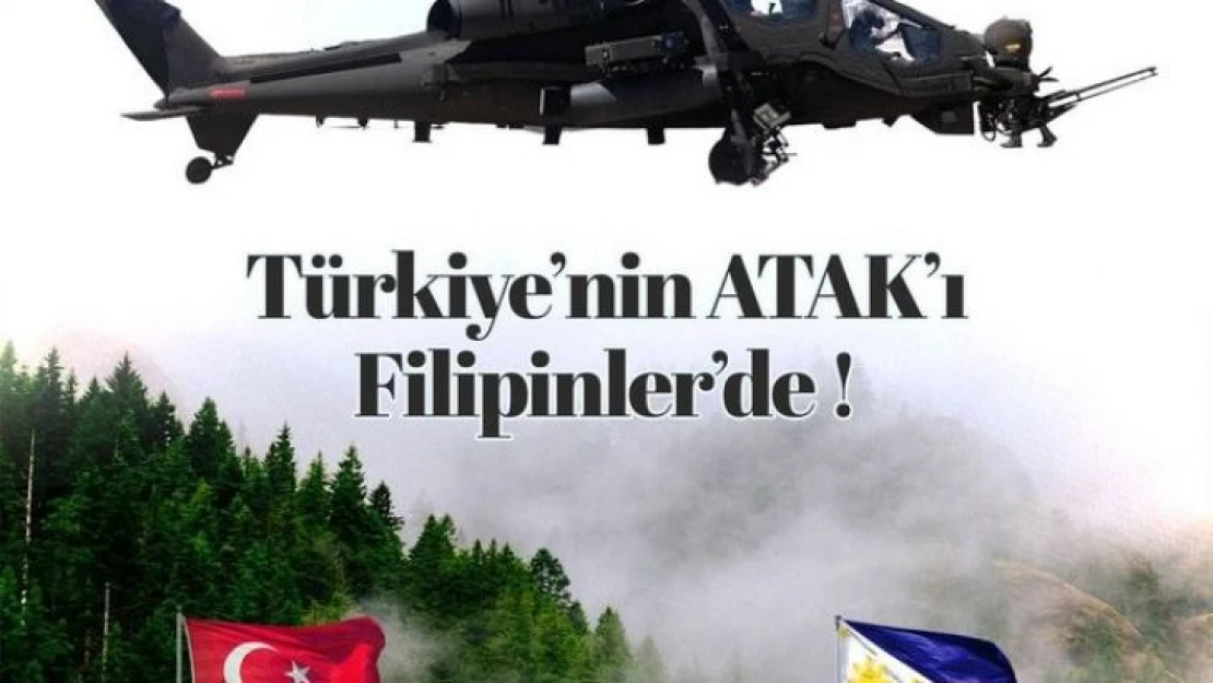 Savunma Sanayi Başkanı Demir: 'ATAK helikopterlerimizi yurt dışında ilk kez Filipinler'e teslim ediyoruz'