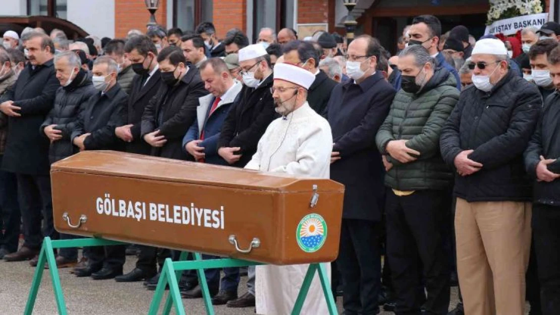 Sayıştay Daire Başkanı İsmail Aktaş, son yolculuğuna uğurlandı