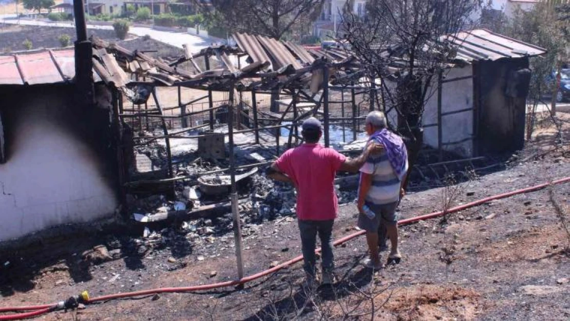 Seferihisar yangınını söndürme çalışmaları iyiye gidiyor