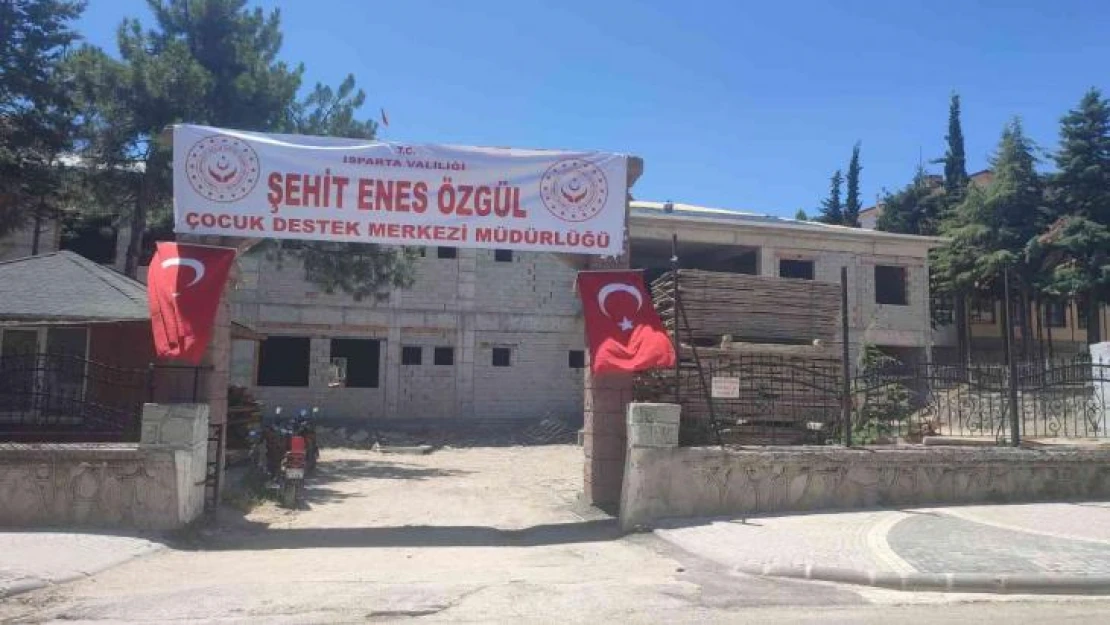 Şehit Enes Özgül'ün adı çocuk destek merkezine verildi