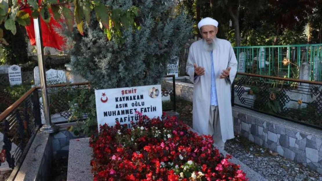 Şehit Kaymakam Safitürk'ün babası vefat etti