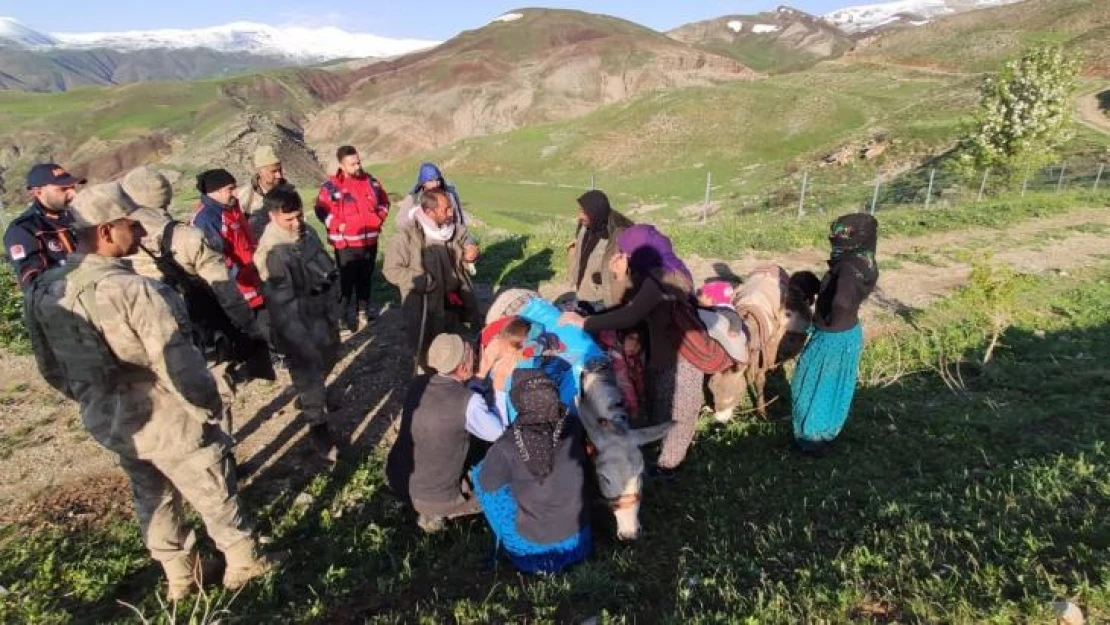 Siirt'te Mayıs'ta kar yağdı, 10 kişilik aileyi donmaktan ekipler kurtardı