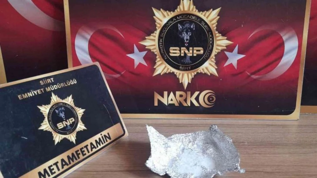 Siirt'te satışa hazır uyuşturucu madde ele geçirildi