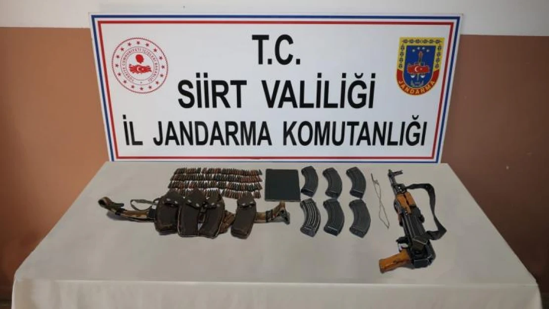 Siirt'te terör operasyonunda 2 şüpheli yakalandı