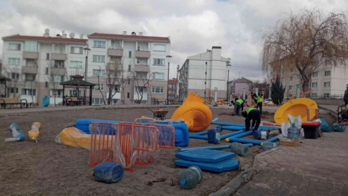 Sincan'da oyun parkları yenileniyor