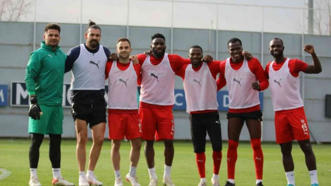 Sivasspor, Galatasaray maçı hazırlıklarına başladı