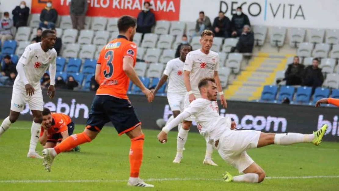 Sivasspor ile Başakşehir 28. randevuda