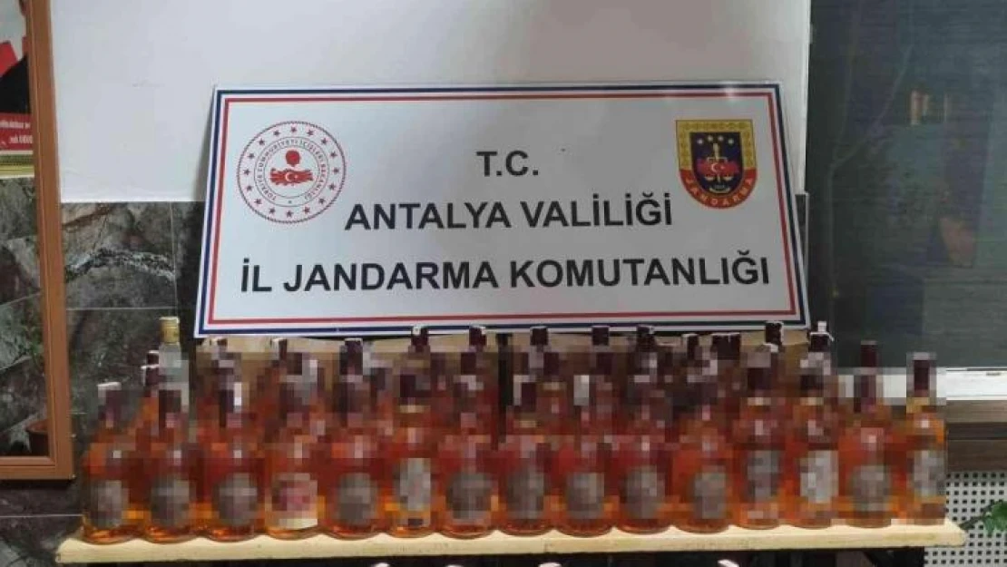 Sosyal medya üzerinden sahte alkol satışı jandarmaya takıldı