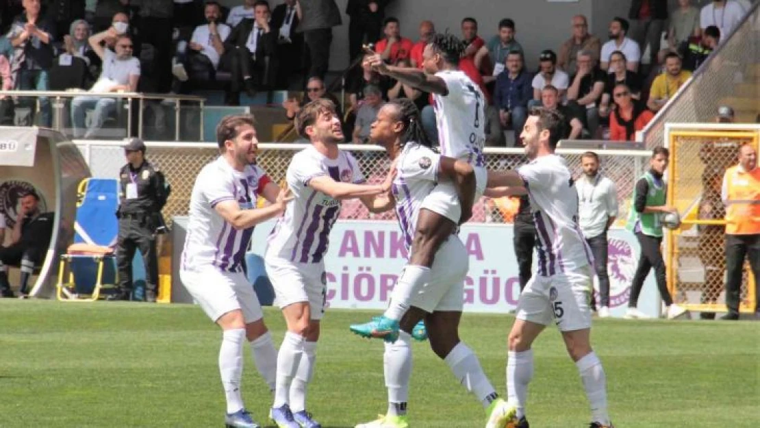 Spor Toto 1. Lig: Ankara Keçiörengücü: 1 - Menemenspor: 0