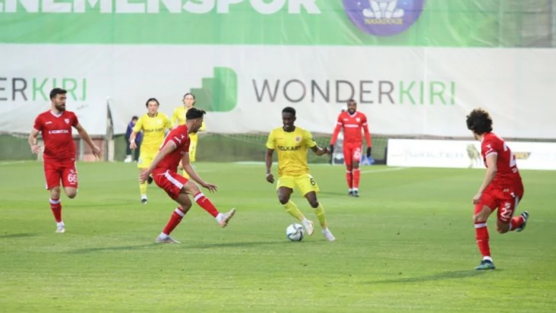 Spor Toto 1. Lig: Menemenspor: 3 - Boluspor: 2