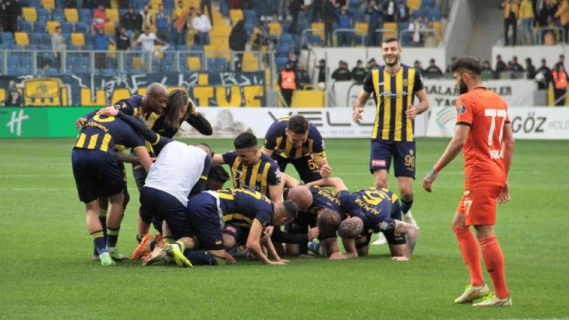 Spor Toto 1. Lig: MKE Ankaragücü: 2 - Adanaspor: 0