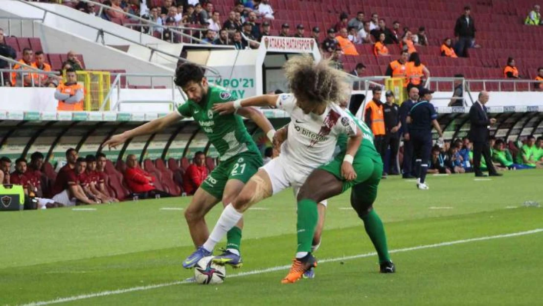 Spor Toto Süper Lig: A. Hatayspor: 1 - Giresunspor: 1 (İlk yarı)