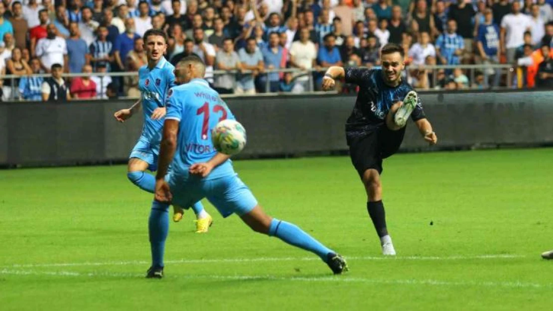 Spor Toto Süper Lig: Adana Demirspor:1 - Trabzonspor: 1 (İlk yarı)