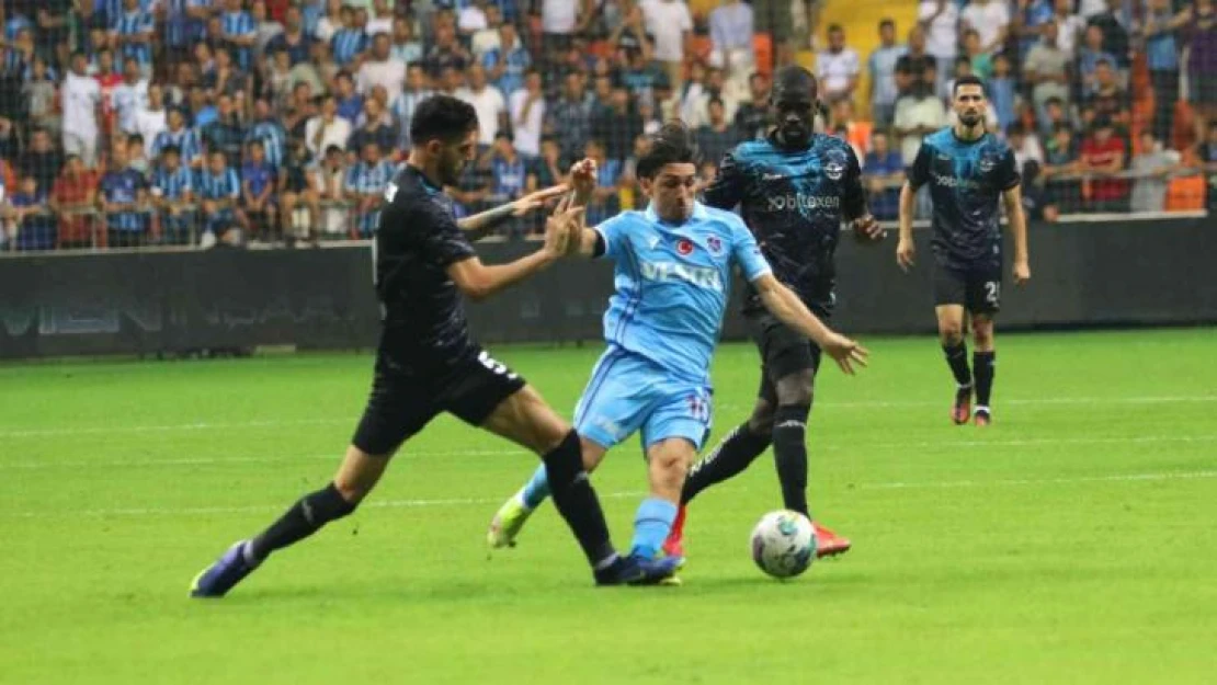 Spor Toto Süper Lig: Adana Demirspor: 3 - Trabzonspor: 2 (Maç sonucu)