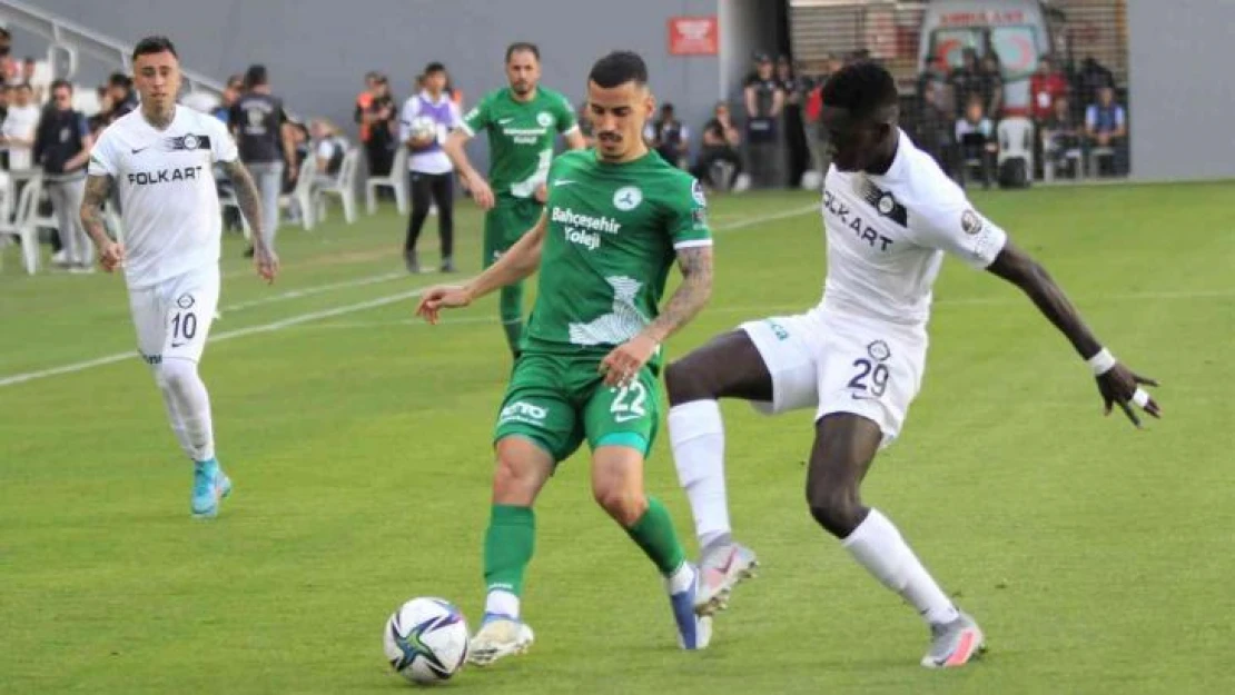 Spor Toto Süper Lig: Altay: 1 - Giresunspor: 1 (Maç sonucu)