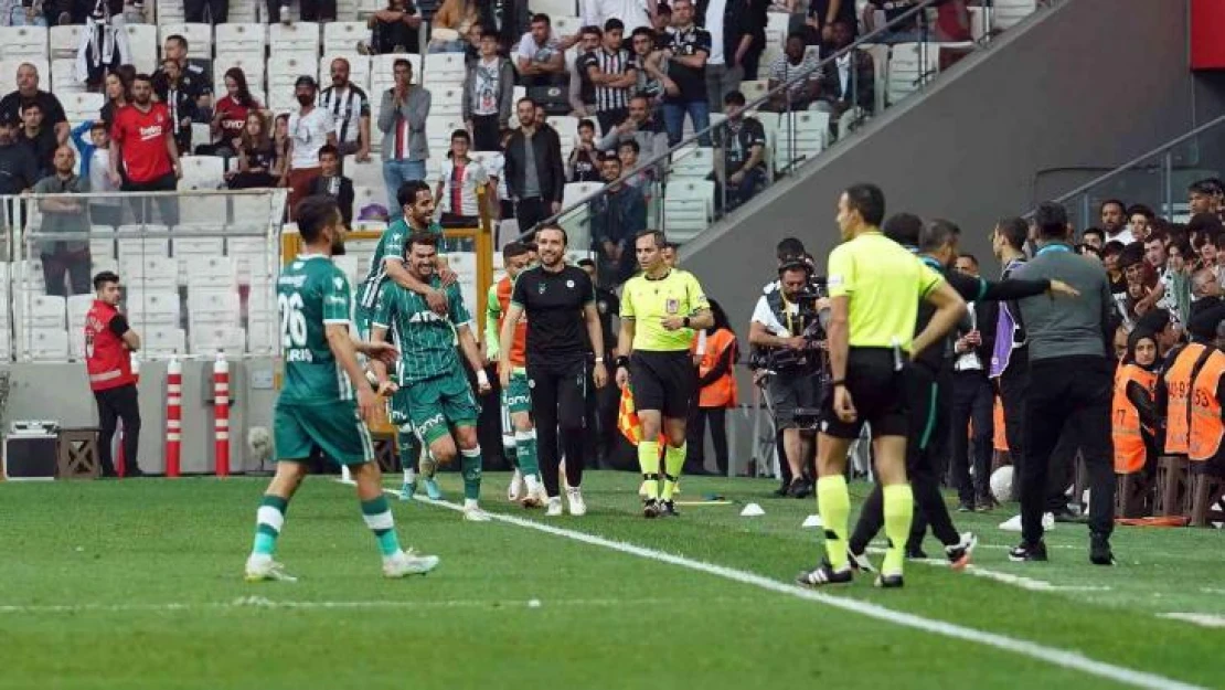 Spor Toto Süper Lig: Beşiktaş: 0 - İH Konyaspor: 1 (İlk yarı)