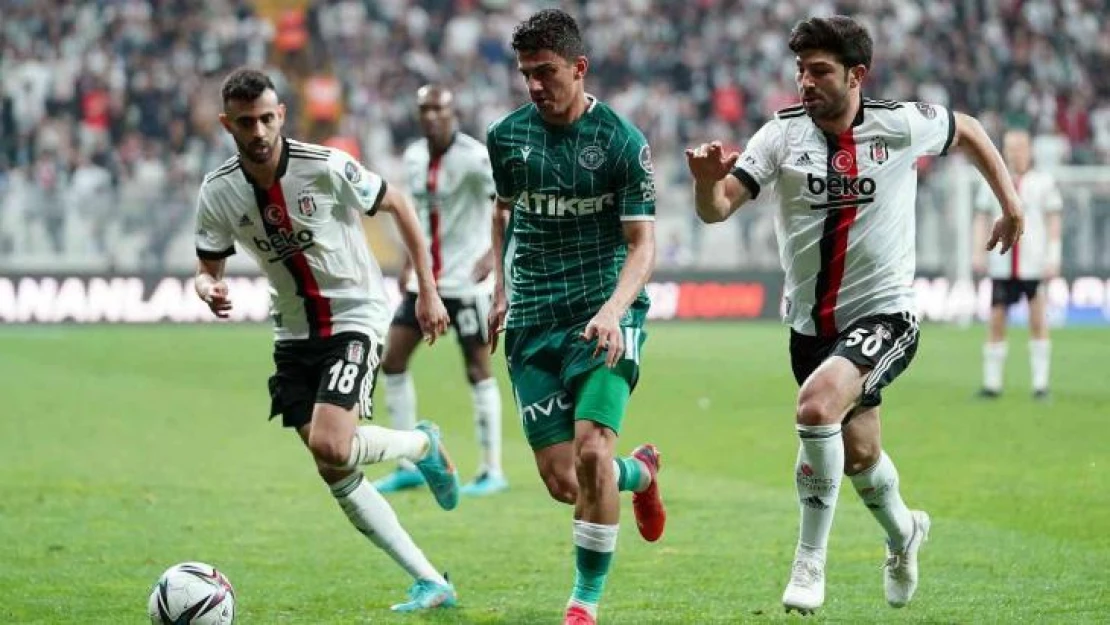 Spor Toto Süper Lig: Beşiktaş: 1 - İH Konyaspor: 1 (Maç sonucu)