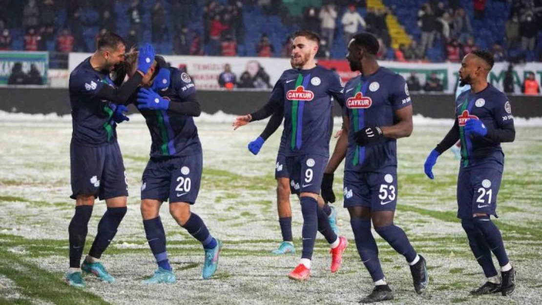Spor Toto Süper Lig: Çaykur Rizespor: 3 - Trabzonspor: 2 (Maç sonucu)