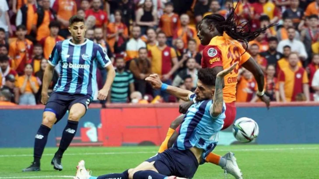 Spor Toto Süper Lig: Galatasaray: 1 - Adana Demirspor: 1 (İlk yarı)