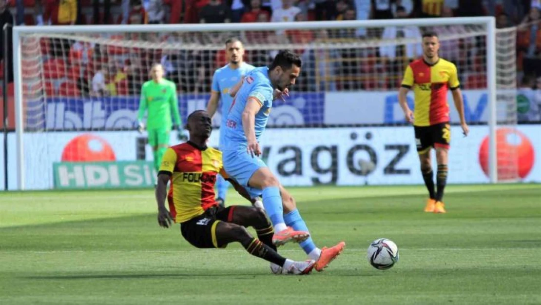 Spor Toto Süper Lig: Göztepe: 1 - Kayserispor: 2 (İlk yarı)