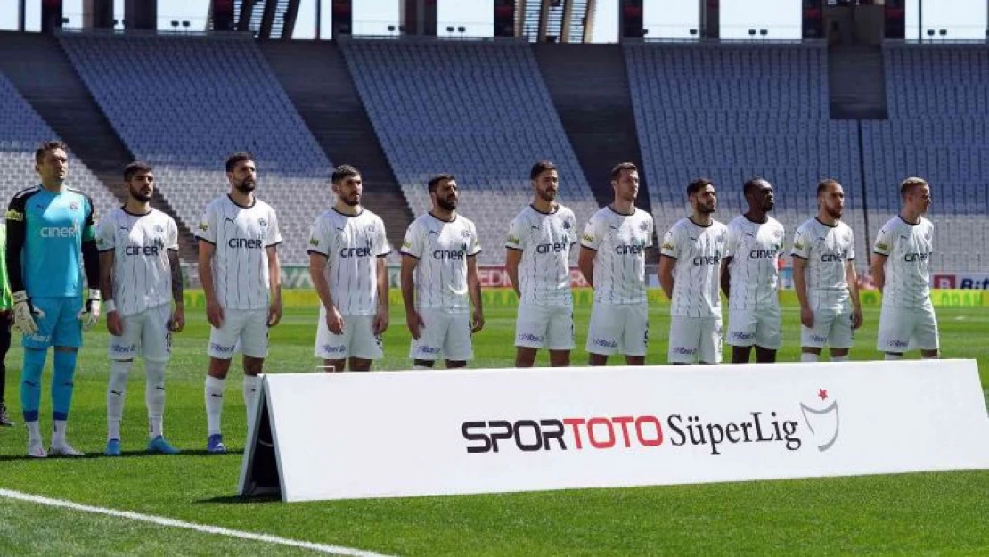 Spor Toto Süper Lig: Karagümrük: 2 - Kasımpaşa: 0 (İlk yarı)