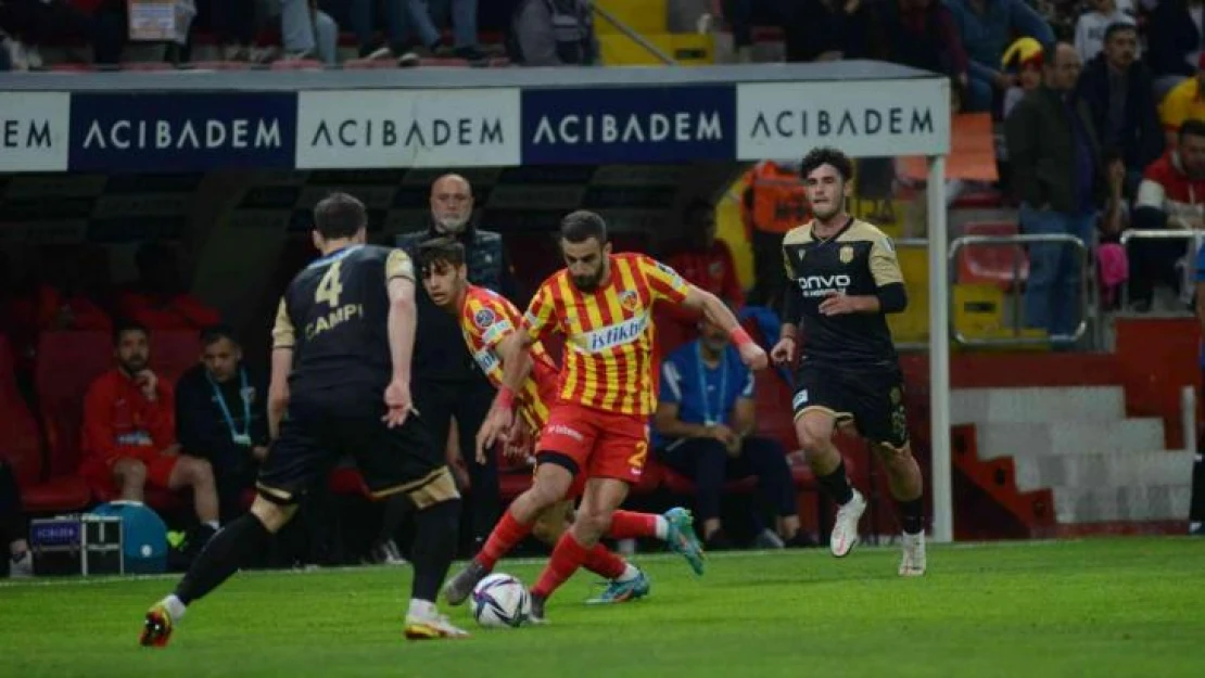 Spor Toto Süper Lig: Kayserispor: 3 - Yeni Malatyaspor: 0 (Maç Sonucu)