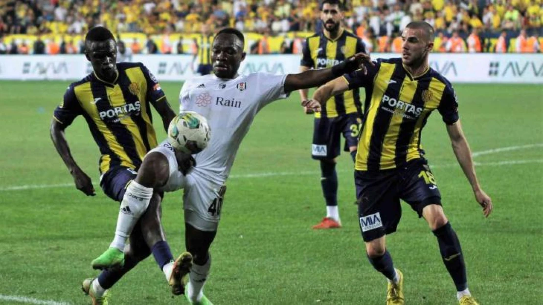 Spor Toto Süper Lig: MKE  Ankaragücü: 2 - Beşiktaş: 3 (Maç sonucu)