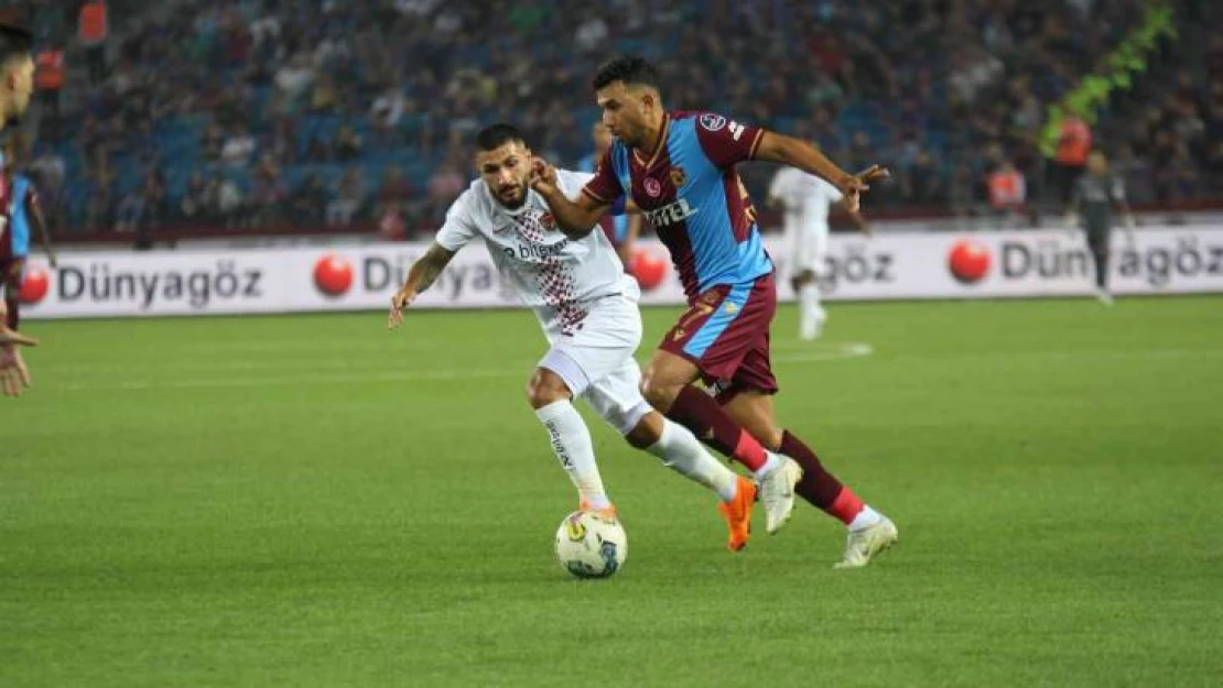 Spor Toto Süper Lig: Trabzonspor: 1 - Hatayspor: 0 (Maç sonucu)